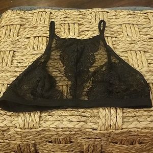 Victoria's Secret high neck lace bralette